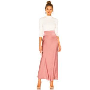 Free People $78 Normani Bias Skirt Dawn Mauve